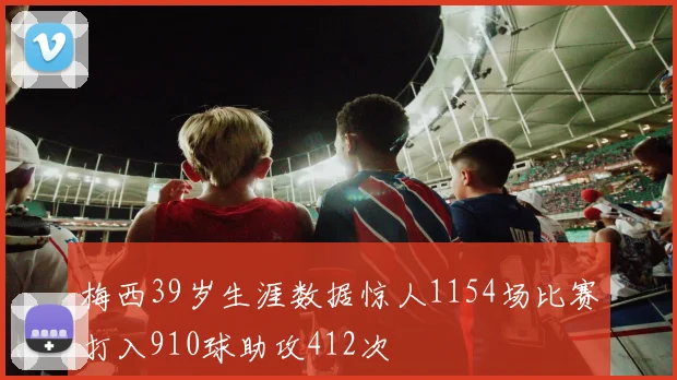 梅西39岁生涯数据惊人1154场比赛打入910球助攻412次