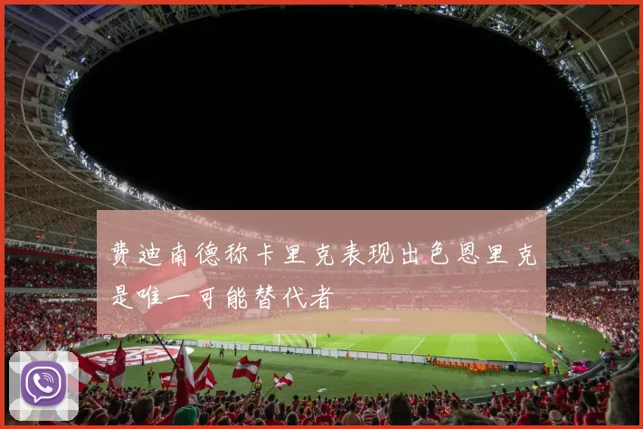 费迪南德称卡里克表现出色恩里克是唯一可能替代者